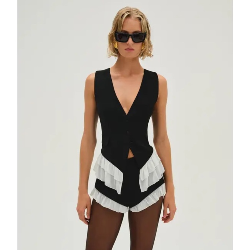For love & lemons Noemie ruffle SET